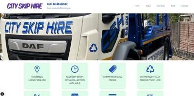RARE OPPURTUNITY OF A BRAND NEW SET-UP SKIP HIRE LTD COMPANY READY TO GO