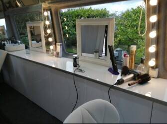 Mobile hair and beauty salon van Mobile hair and beauty salon van