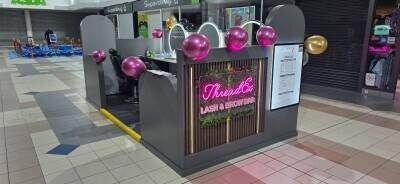 Brow & Lash Kiosk, Shopping Centre, Busy Location Photo 1