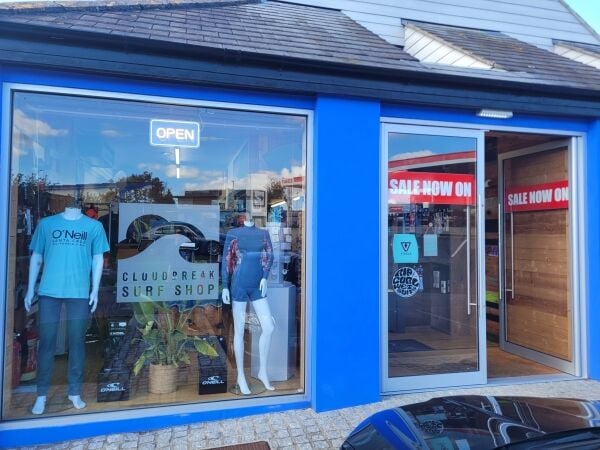 Thriving Independent Surf Shop with Strong Passing Trade in Cornwall