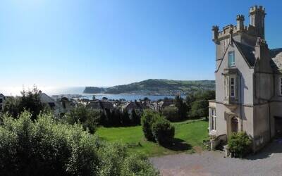 holiday let with outstanding sea views Balmoral styled in Devon