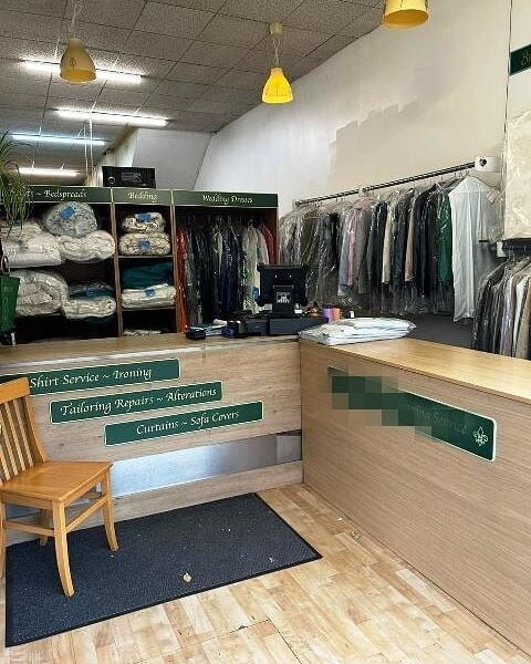Dry Cleaners Plus Second Hand Clothes Shop for Sale