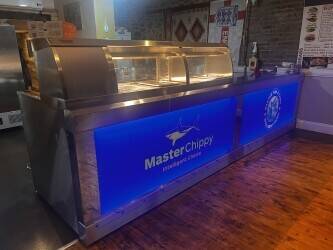 Fish and chips for sale in Torquay Devon