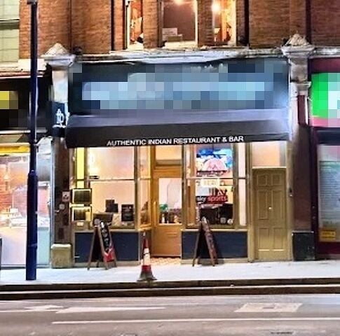 Well-established Air-conditioned Indian Restaurant for Sale