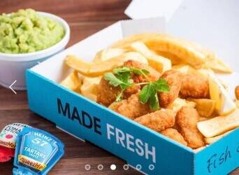 Fish and chip for sale in white city
