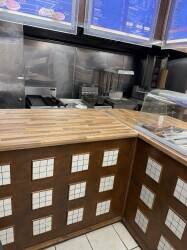Fast food takeaway for sale in Wigan with Flat upstairs