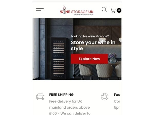 Dual-Brand Wine Storage eCommerce Business for Sale Dual-Brand Wine Storage eCommerce Business for Sale