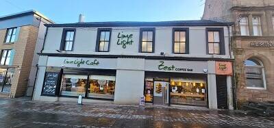 Substantial cafe premises with first floor dance studio within heart of Hamilton town centre
