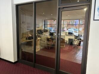 Car sales forecourt & showroom