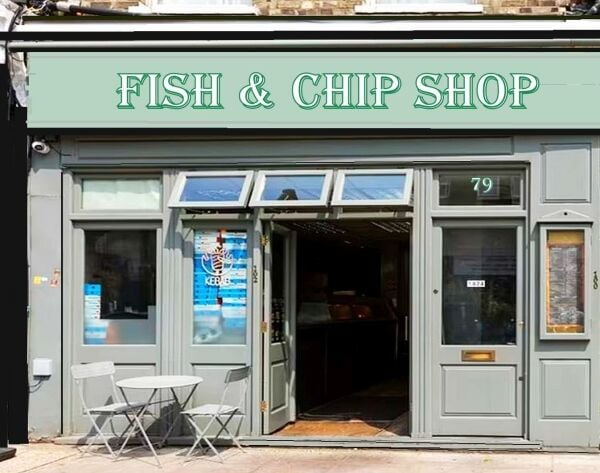 Well established Fish & chip shop with let rooms above producing £42,000 annual rent income in East Finchley