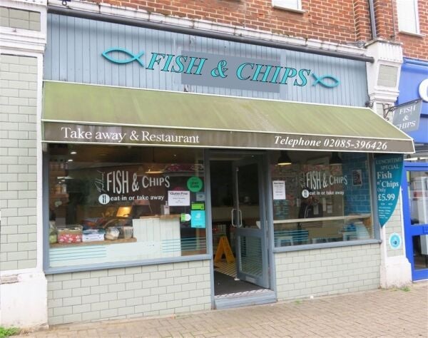 Upmarket fish & chip shop and licensed restaurant, Surbiton Upmarket fish & chip shop and licensed restaurant, Surbiton