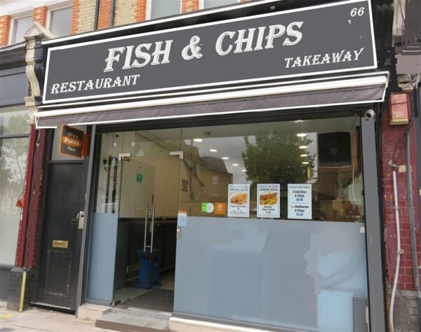 Fish and Chip Shop in London