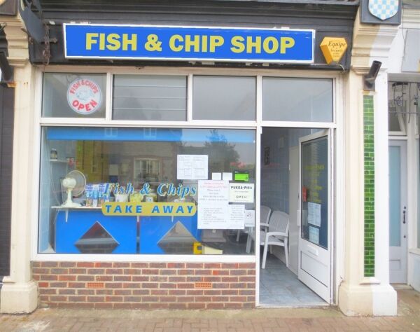Established lock-up fish & chip shop, coastal West Sussex