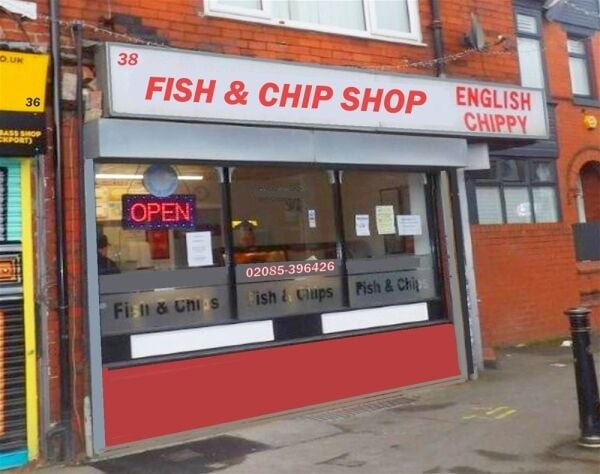 Fish and Chip Shop in Manchester Fish and Chip Shop in Manchester