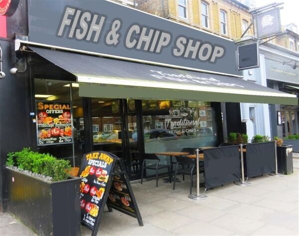 Fish and Chip Shop in London