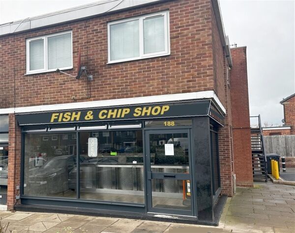 Refurbished corner fish & chip shop with let flat, Worcester Refurbished corner fish & chip shop with let flat, Worcester