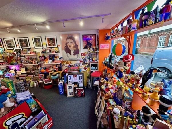 LEASEHOLD VINTAGE POP/RETRO GIFT/CURIO SHOP - DEAL. KENT