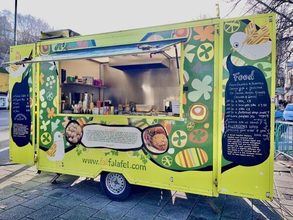 Mobile Events Catering Van Located In Falmouth