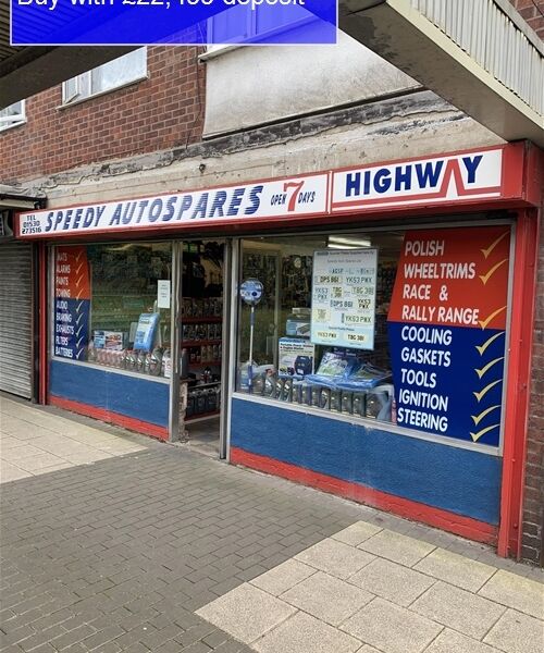 RETAIL AUTO PARTS & SPARES CENTRE NEAR ASHBY DE LA ZOUCH