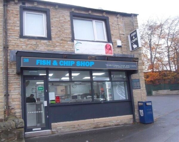 Refurbished freehold fish & chip shop, Huddersfield