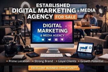 Prime Location Digital Marketing & Media Agency – Well-Established Brand & Systems-Driven Operation