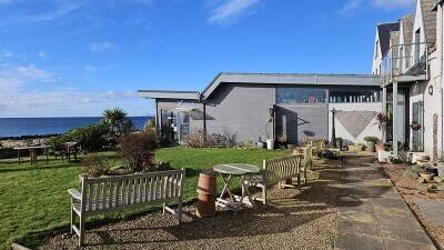 Seafront bistro and bar on the Isle of Arran with spectacular beach front location and views. Seafront bistro and bar on the Isle of Arran with spectacular beach front location and views.