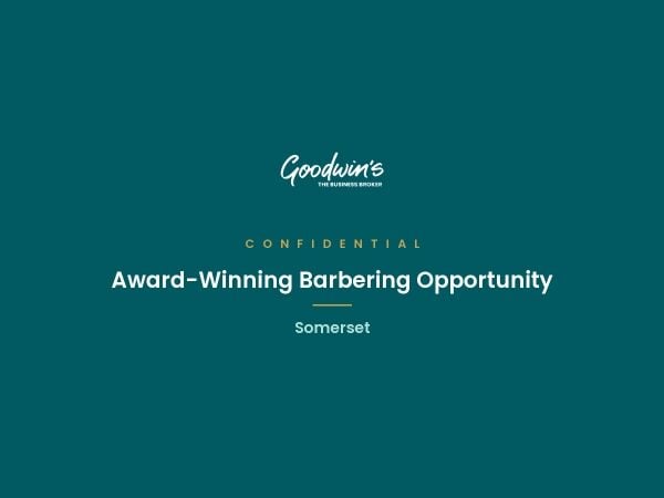 Award-Winning Barbering and Male Grooming Business, Somerset Award-Winning Barbering and Male Grooming Business, Somerset