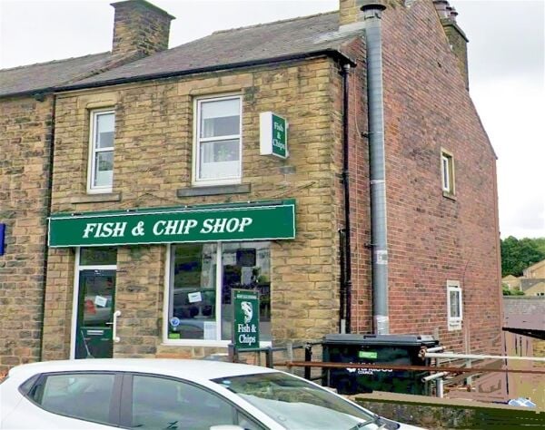 Unopposed fish & chip shop, Denby Dale village