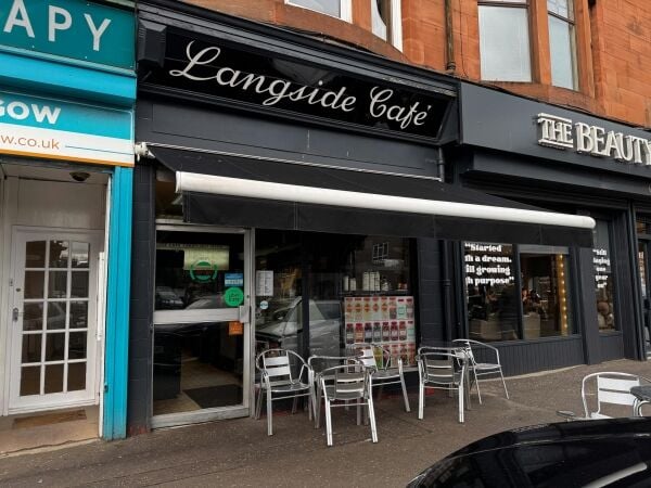 Long established cafe in Shawlands Glasgow Long established cafe in Shawlands Glasgow
