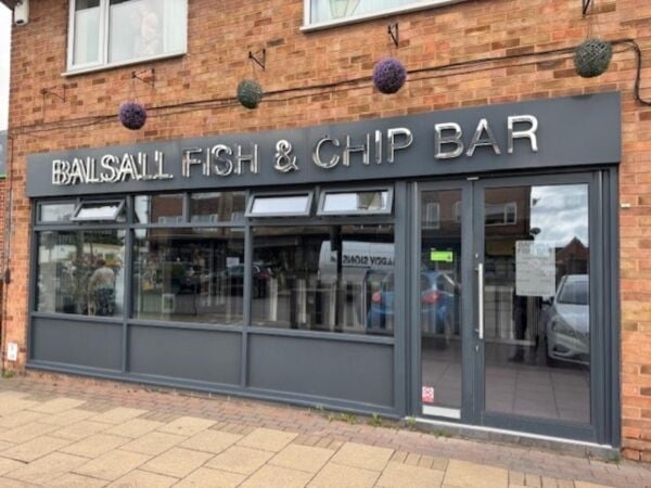 Leasehold Fish & Chip Takeaway Located In Balsall Common