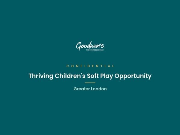 Thriving Children’s Soft Play & Café Business, Greater London Thriving Children’s Soft Play & Café Business, Greater London