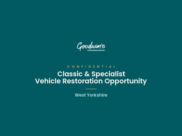 Well-Established Classic & Specialist Vehicle Restoration Workshop, West Yorkshire