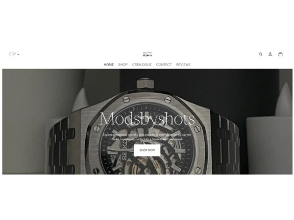 Time to Customise – Trend-Driven Watch Mod E-Commerce Brand