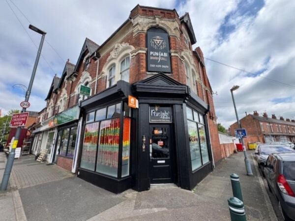 Leasehold Indian Restaurant Located In Kings Heath
