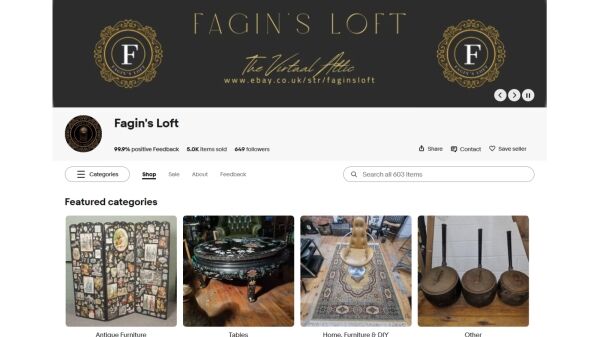 Growing Vintage, Antiques & Collectables Ecommerce Business with Established eBay Presence Growing Vintage, Antiques & Collectables Ecommerce Business with Established eBay Presence