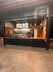 Modern Food pitch located in the Food Court of a High-footfall shopping mall