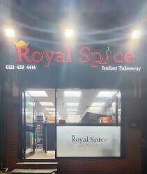 Royal Spice Indian Takeaway Kingstanding Birmingham for sale 