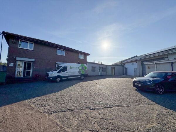 Commercial Premises incorporating two storey office and workshop.
