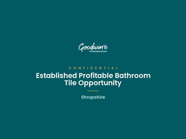 Long-Established Profitable Bathroom & Tile Showroom, Shropshire Long-Established Profitable Bathroom & Tile Showroom, Shropshire