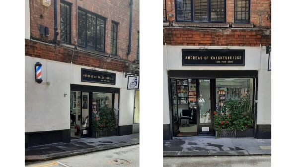 Prestigious Knightsbridge Hair Salon & Barbers with Loyal Client Base