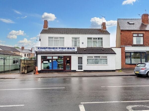 FREEHOLD TAKEAWAY WITH 3-BED ACCOMMODATION & DEVELOPMENT POTENTIAL FREEHOLD TAKEAWAY WITH 3-BED ACCOMMODATION & DEVELOPMENT POTENTIAL