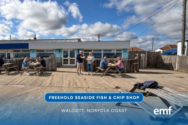 Popular Seaside Freehold Fish & Chip Shop & Restaurant Popular Seaside Freehold Fish & Chip Shop & Restaurant