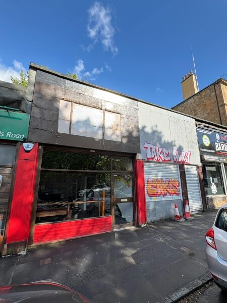 Retail unit lease for sale on Shields Road in Glasgow's South Side Retail unit lease for sale on Shields Road in Glasgow's South Side