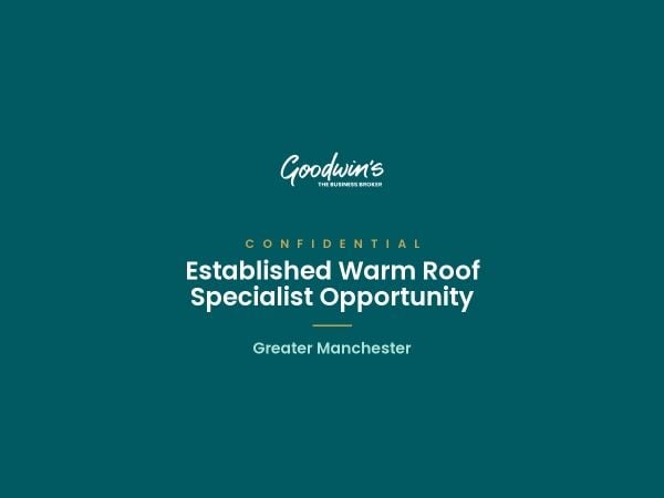Established Warm Roof Specialist, North West England Established Warm Roof Specialist, North West England
