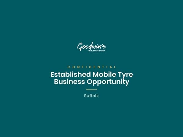 Established Mobile Tyre Business, Suffolk