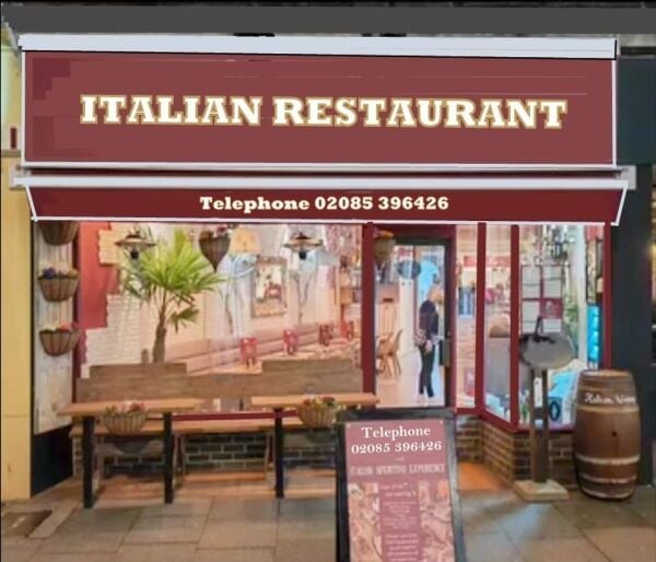 Very well fitted & equipped town centre Italian Restaurant Very well fitted & equipped town centre Italian Restaurant