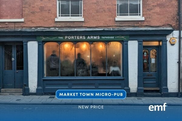 NEW PRICE! Market Town Micro-Pub NEW PRICE! Market Town Micro-Pub