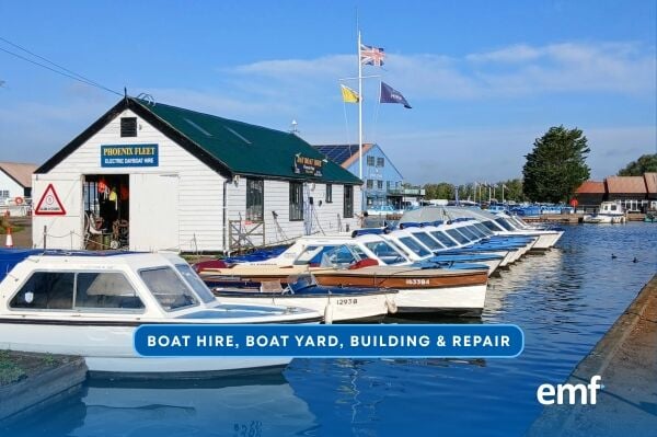 Boat Hire, Boat Yard, Building & Repair