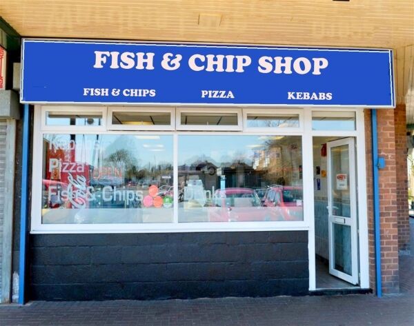Long-established corner fish & chip shop, Walsall Long-established corner fish & chip shop, Walsall
