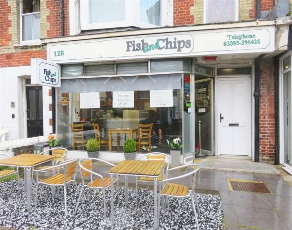 Traditional fish & chip takeaway, Eastbourne residential pitch Traditional fish & chip takeaway, Eastbourne residential pitch